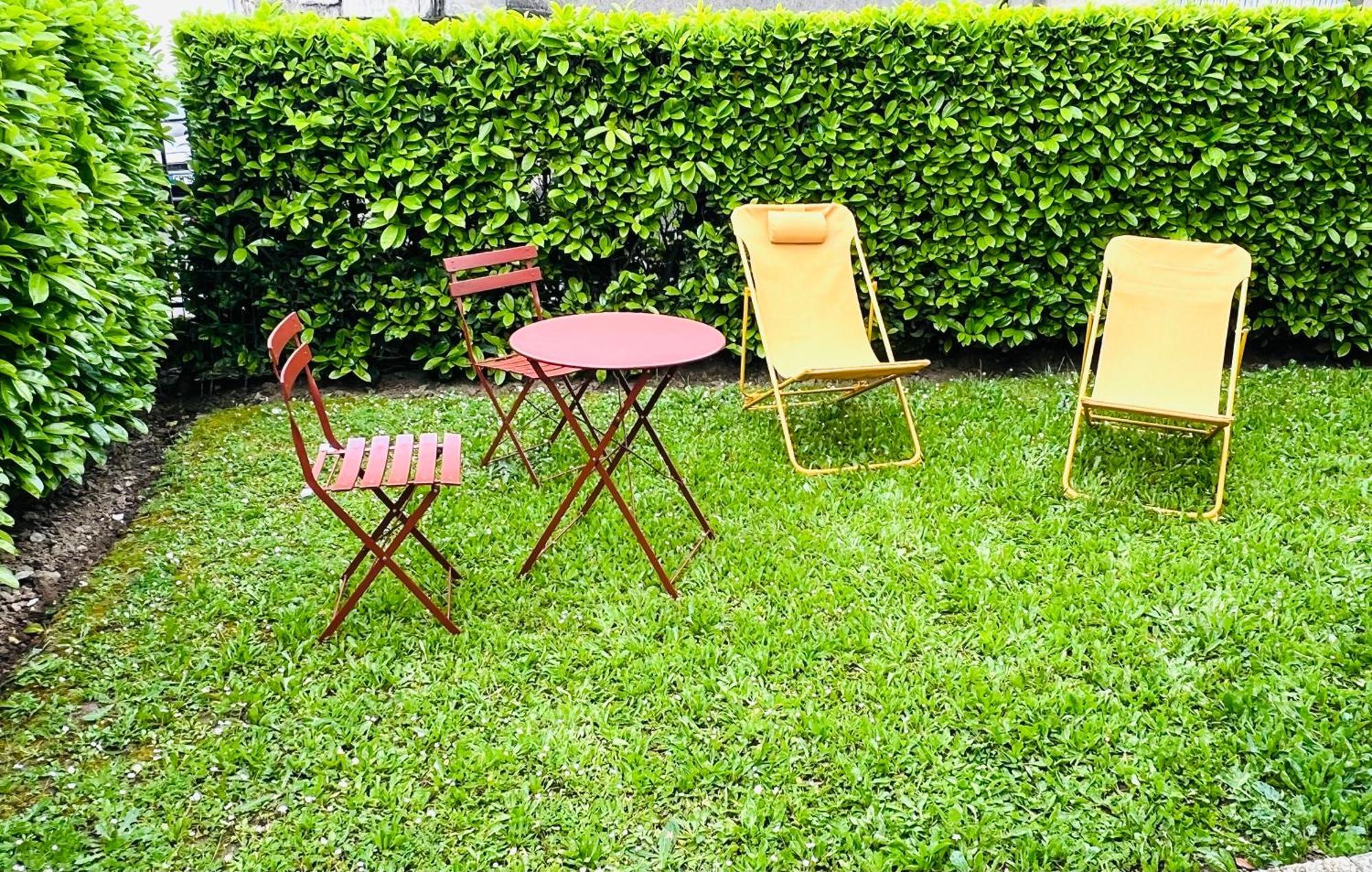Appartement Standing Avec Jardin, 4 Personnes, Strategiquement Situe Mantes-la-Jolie Exterior foto